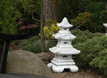 Japanese garden lamp decoration lighting bird bath